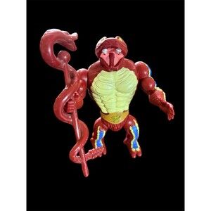Vintage Masters of the Universe Rattlor Action Figure – 1985 Mattel – Complete